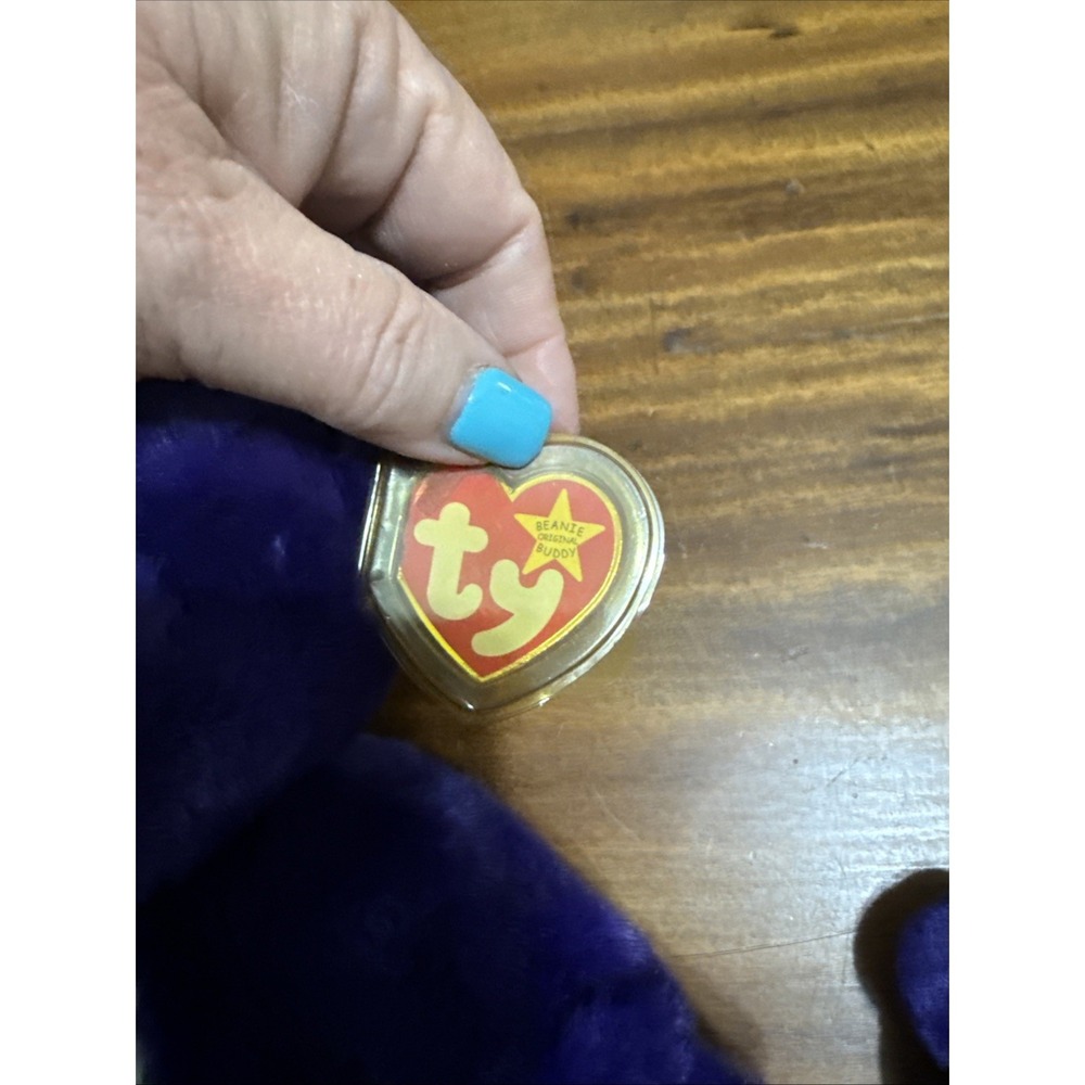 Lot 21 98 TY Princess Diana Beanie Buddy Large & Small - Picture 5 of 11